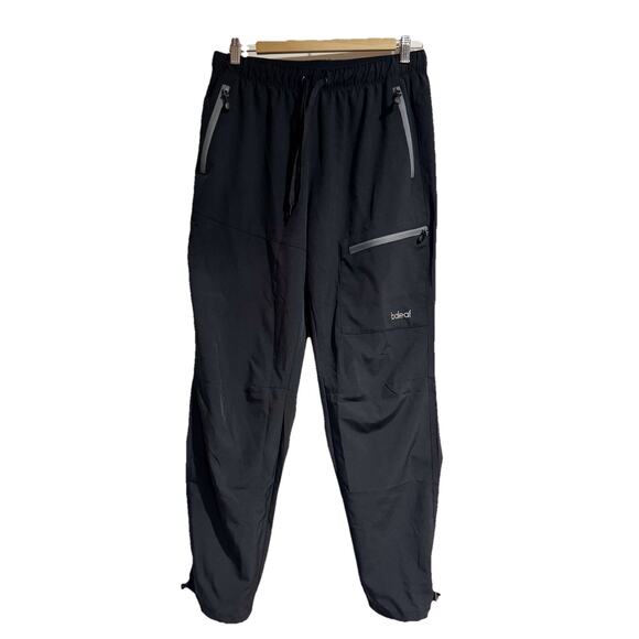 Baleaf Women Med Hiking Pants Quick Dry Water Resistant Lightweight Joggers Blk - Picture 1 of 5